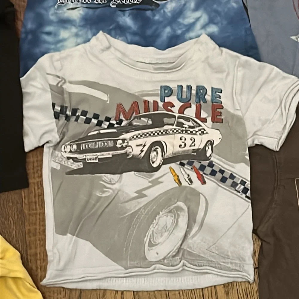 Lot of 6 Designer Baby Boy T-Shirts 6-12 Months Polo, Lucky, EUC - Picture 6 of 9